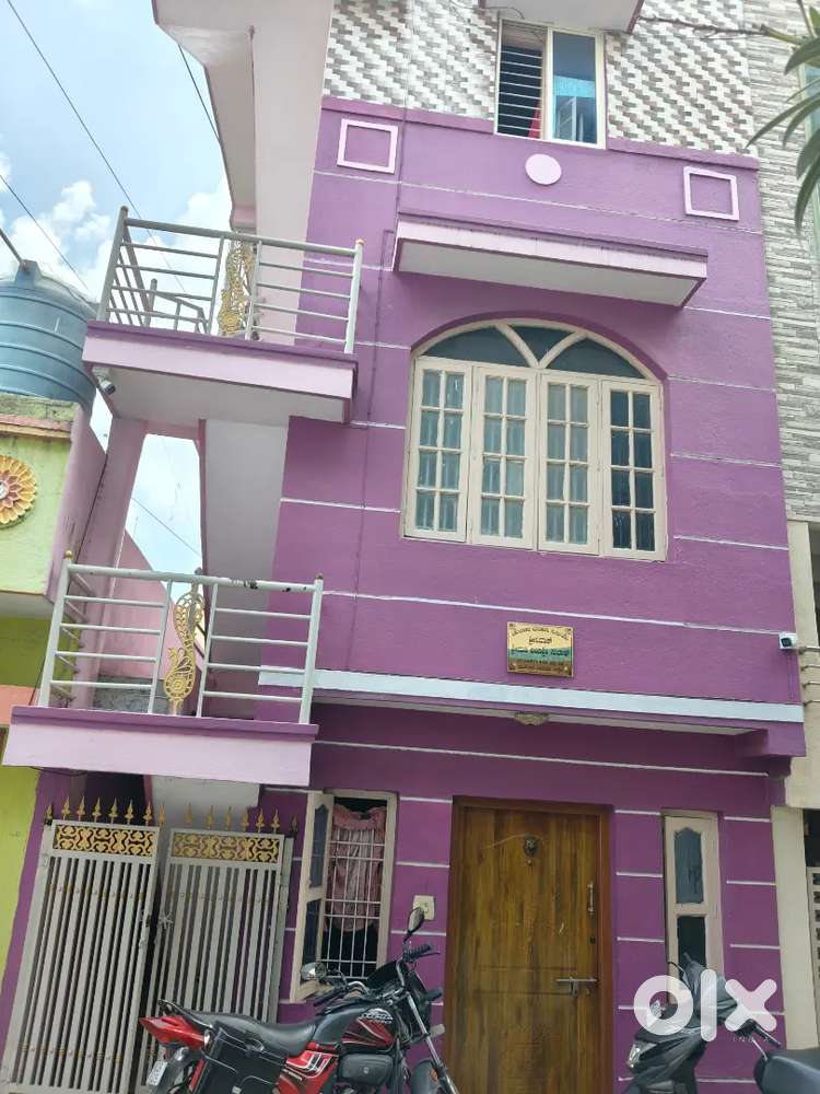Rental Income E Khata building for sale near Laggere Bus Stand