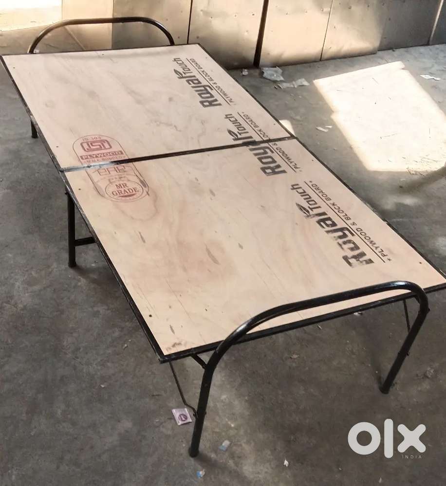 Folding Plywood Bed