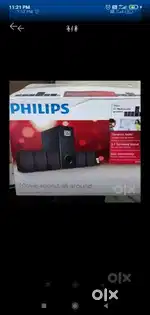 Brand new Philips 5.1 multimedia speakers with surround sound