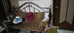 Old furniture with stand fan & cycle
