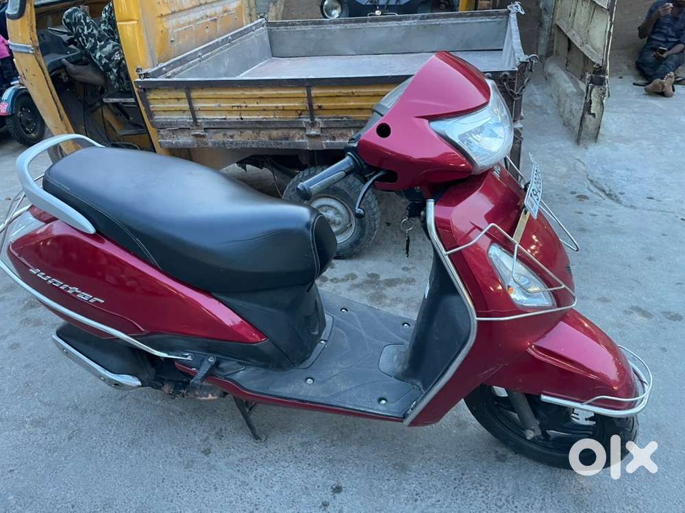Tvs Jupiter red color 2023 model