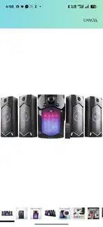 Zebronics 4.1 home theatre in new condition very less used