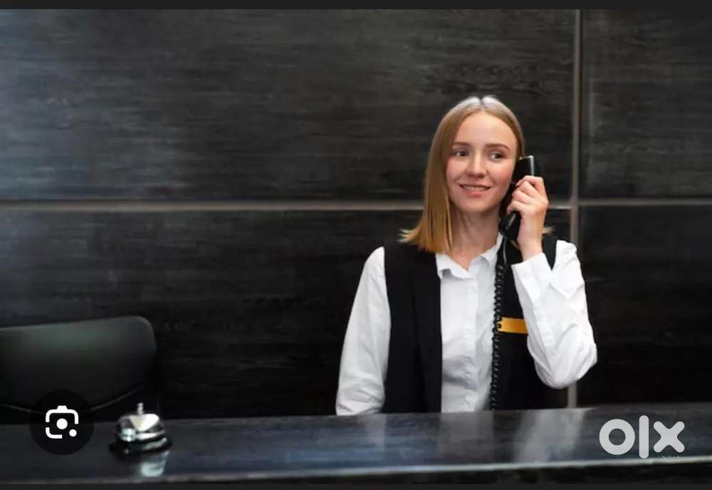 Reception girl requirement in company