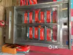 Heating cabinet in running condition of heater