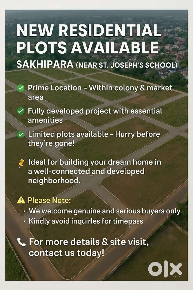 Plot for sale at - Sakhipara near st Joseph's school