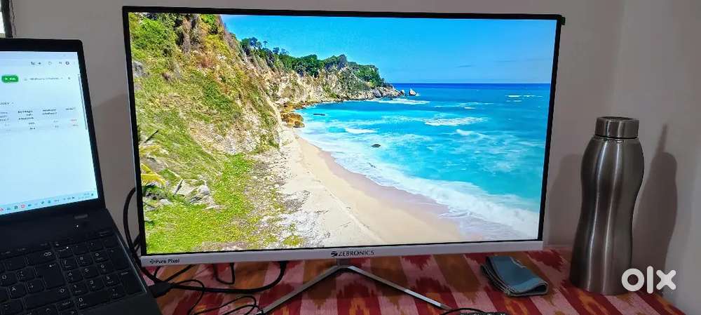 New Zebronics LED Monitor 27 inches, Unused