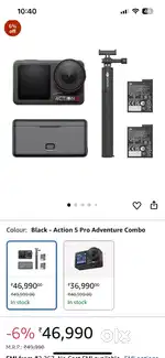 Dji osmo action 5 pro and insta 360 x3