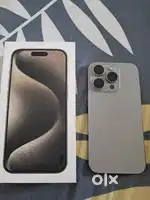 FIXED PRICE Apple IPhone 15 Pro Natural Titanium 128 GB Mint condition