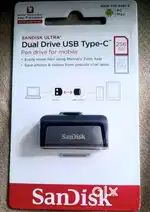 Mobile compatible SanDisk sealed Piece 256gb pendrive