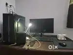 Desktop editing cabinet