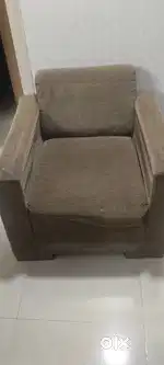 Sofa set with chair