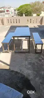 DOSA/CHINESE.SAMOSA COUNTER.  FOLDING SHED. SS TABLE .GRINDER MACHINE