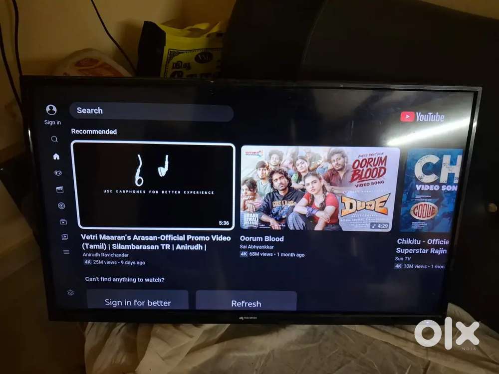 Micromax 32 inch Smart Tv  Good Condition with Remote
