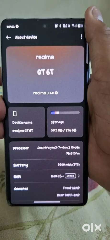 Gt 6t 8/256