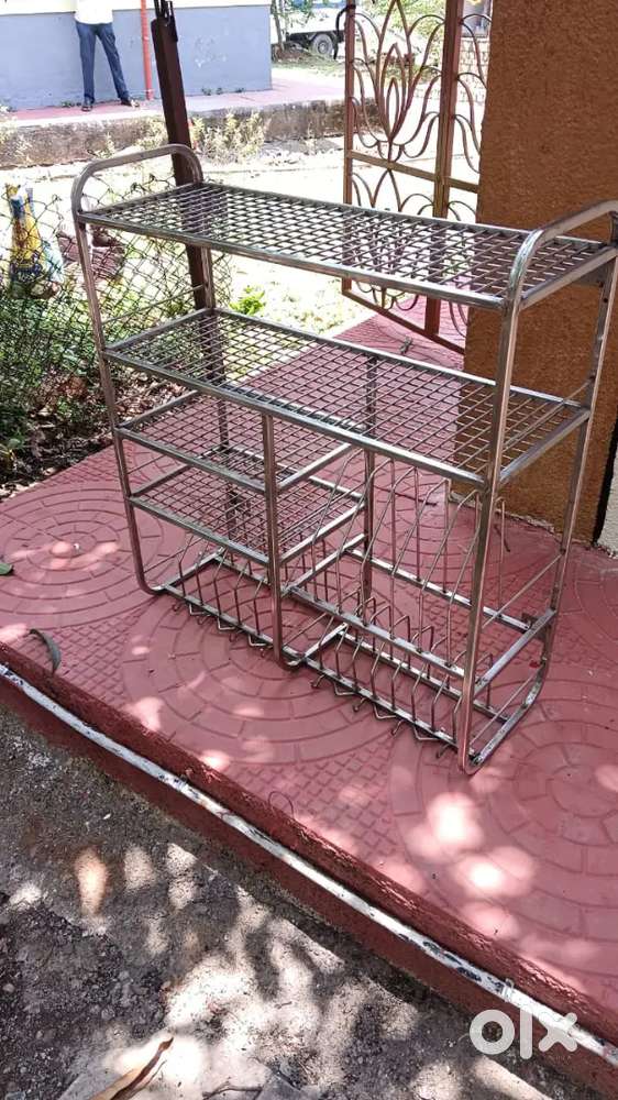 Wall Mount Kitchen Utensils Rack