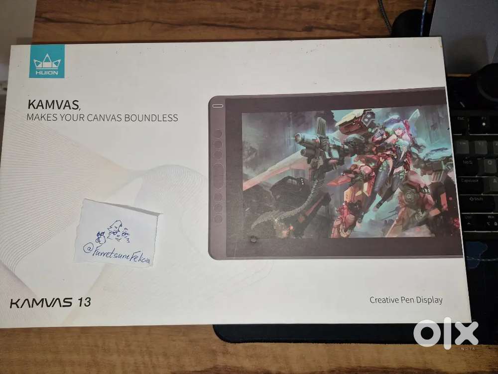 Used Huion Kamvas 13 drawing tablet for sale