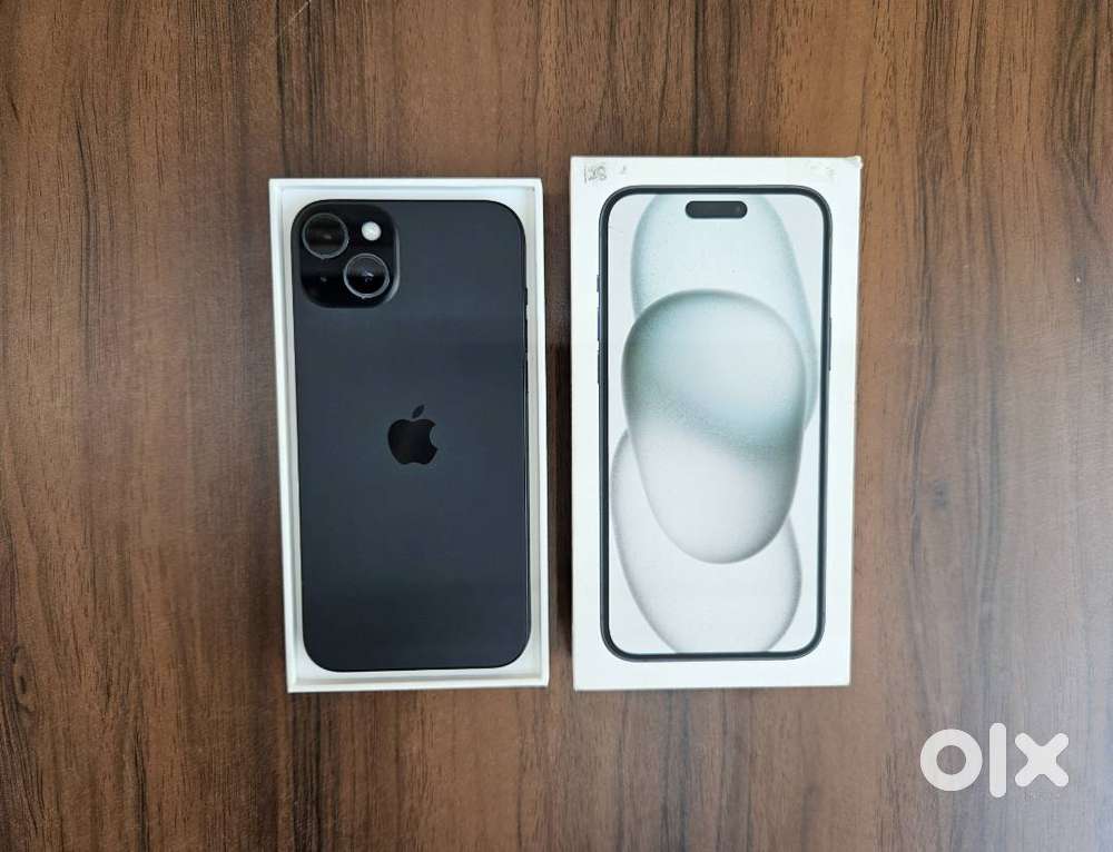 iPhone 15 Plus 128GB Black Color Excellent Condition With Box Kit