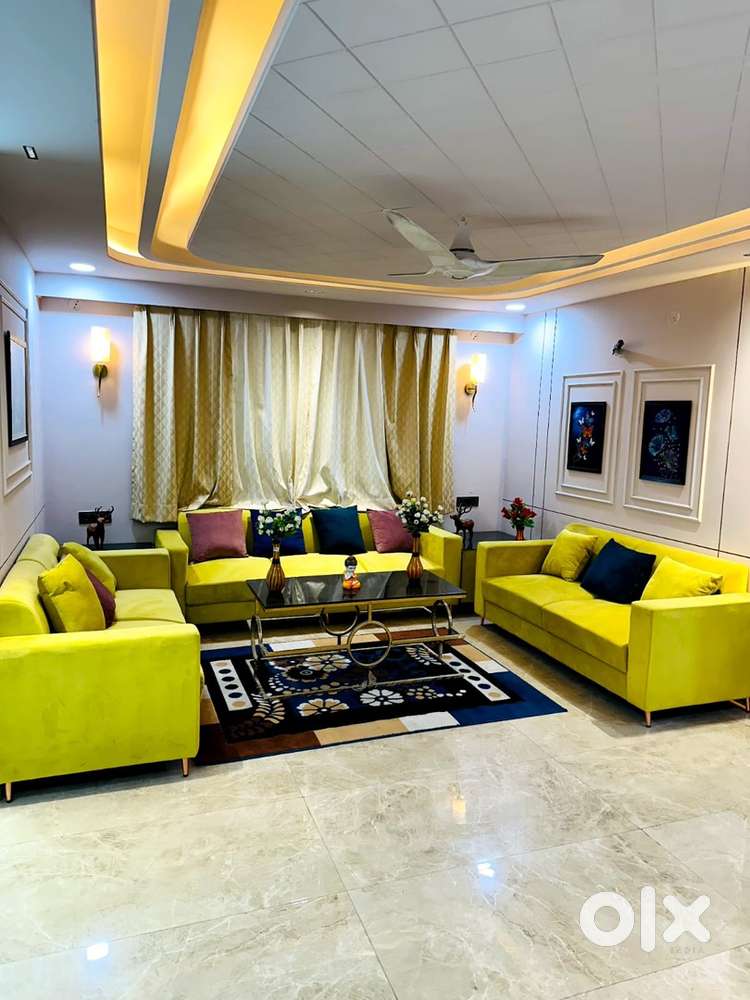 3 bhk furnished flt for rent in posh colony