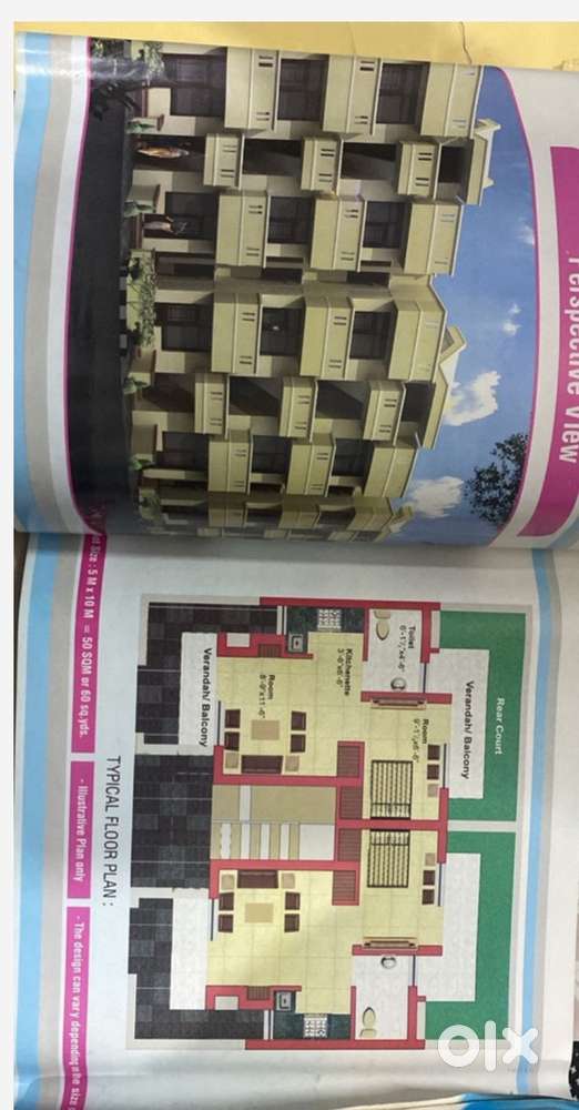 Housing board haryana palwal sector 11/14 omex city floor 2nd unused