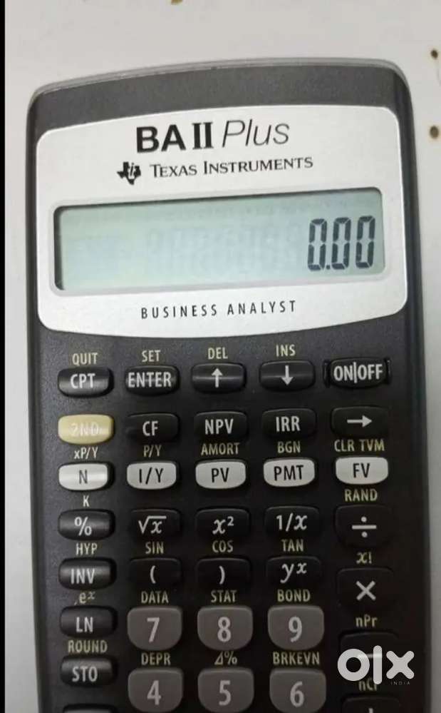 Texas Instruments BA II Plus Financial Calculator– Excellent Condition
