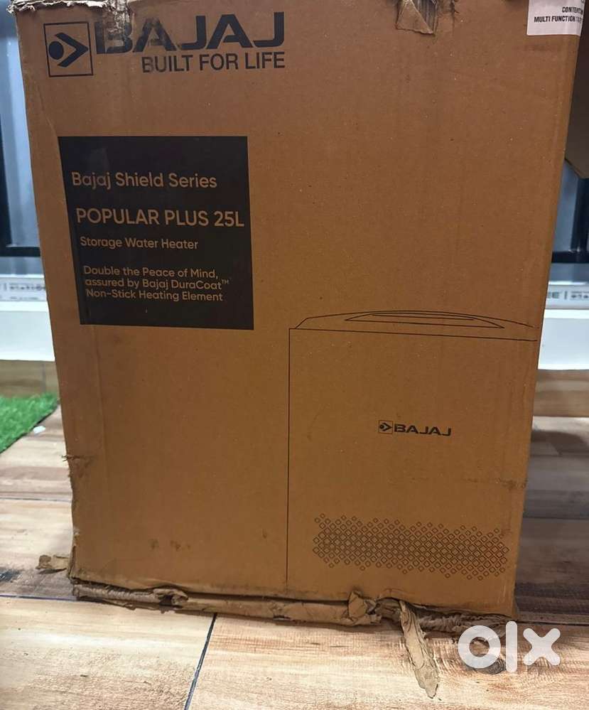 25L bajaj geyser brand new