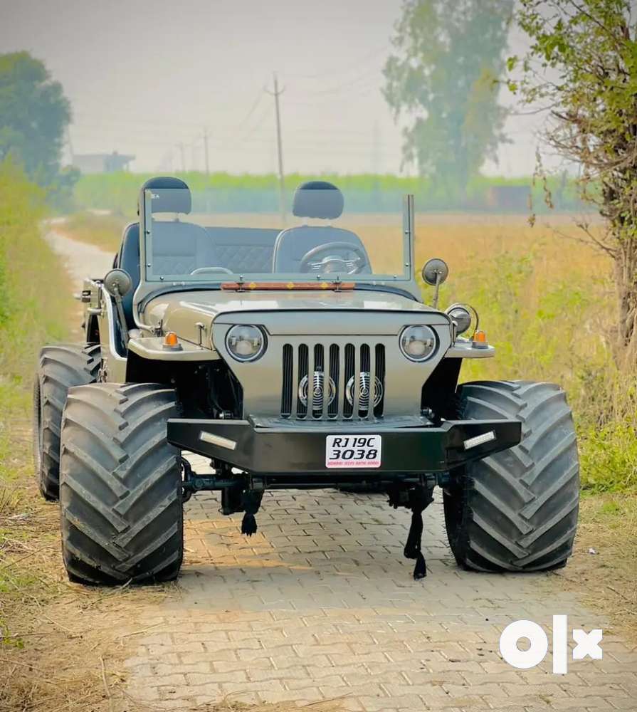 willys jeep modified by Bombay Jeeps Open jeep Mahindra jeep MODIFIED