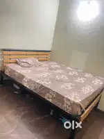King size bed with mattress
