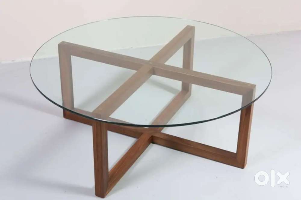 Brand new glass top center table at different prices