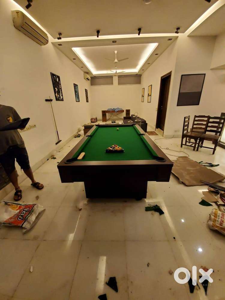 Pool table, snooker table, foosball table, tt table