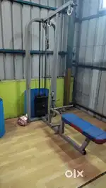 Lat pulldown seated rowing
