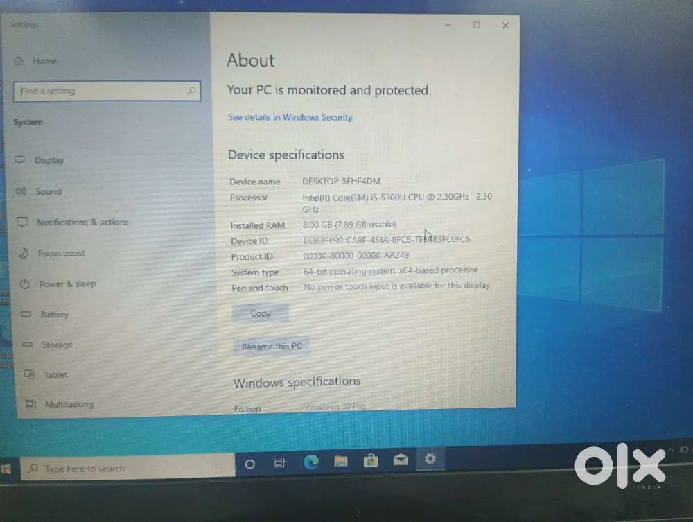 Dell latitude E7450 i5 8gb ram 256gb ssd