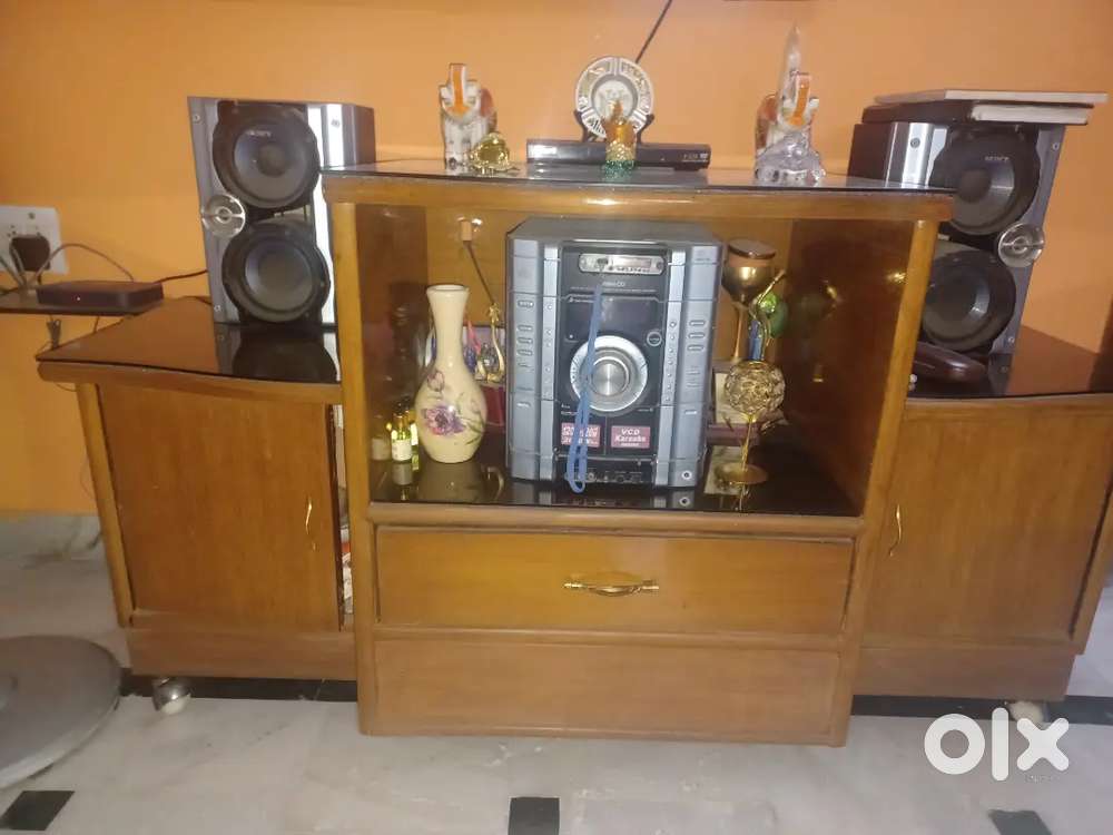 Teak wood cabinet