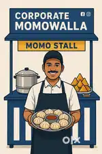 Momo stall operator