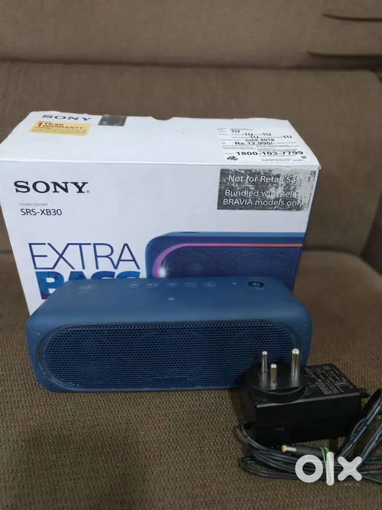 Sony XB30 Portable Bluetooth Speaker – Extra Bass, Great Sound!