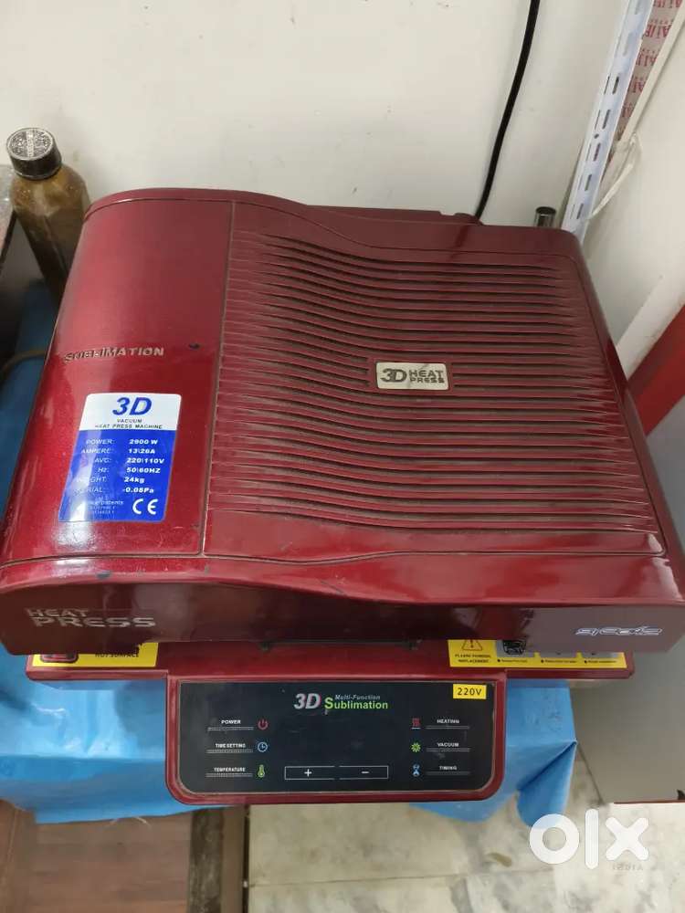 3d vacuum heat press 2 months old with L805