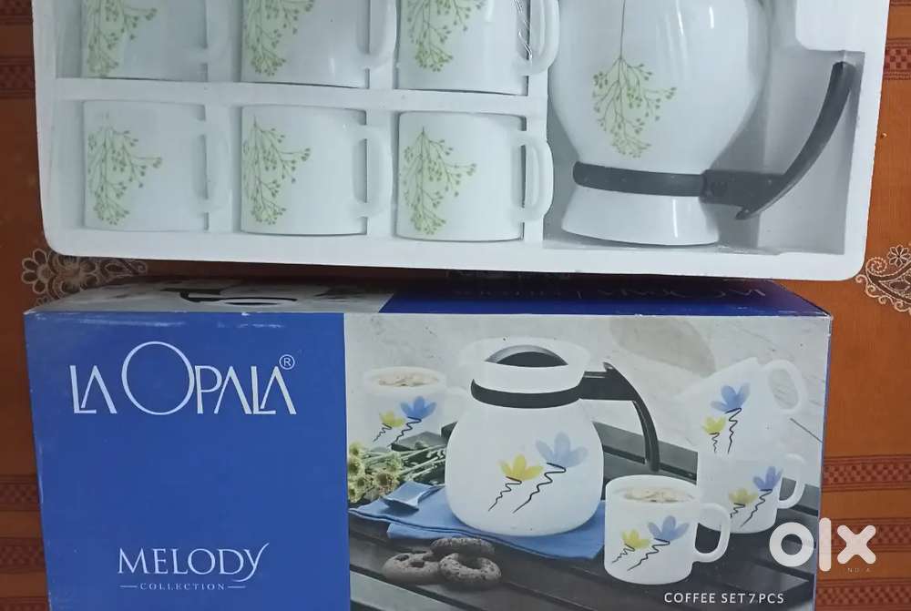 New coffee set MRP 775/= (Selling price 700/= fix price )