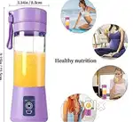 Portable Electric Mini USB Bottle Juicer Blender, Rechargeable
