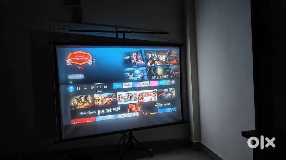 Home Projector WZATCO Alpha 1 Native 1080P Full HD 4K HDR 840 ANSI