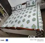 Sag wooden king size Foldable palang (Bed)