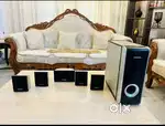 Speakers standing