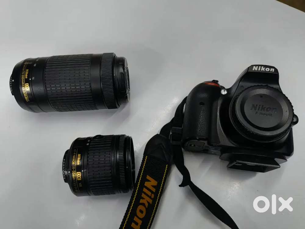 Nikon d3400 with short lenses (NEGOTIABLE)