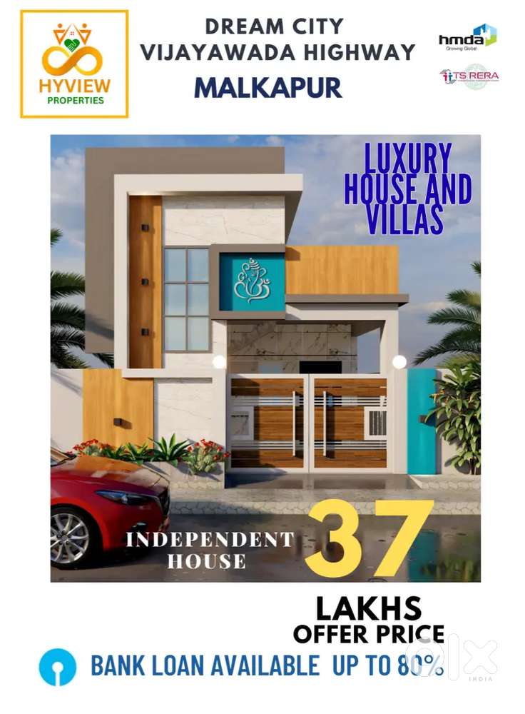 Simplex house 37 lakhs villa  50 lakhs  only at near MSME INDUSTRIES