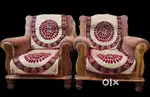 A pair of Sofa set
