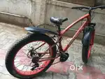 Fat tyre bicycle