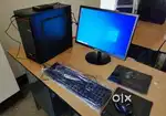New Desktop Computer i3/8GB/128GB SSD/19Inch Monitor/Keyboard/Mouse