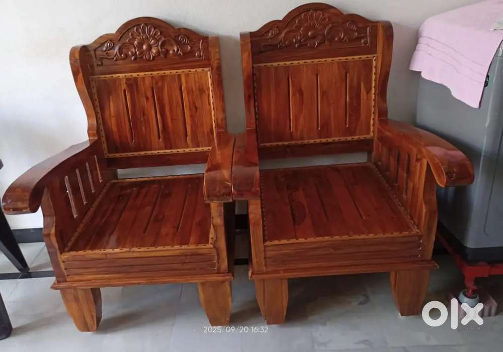 Teakwood chair and Table