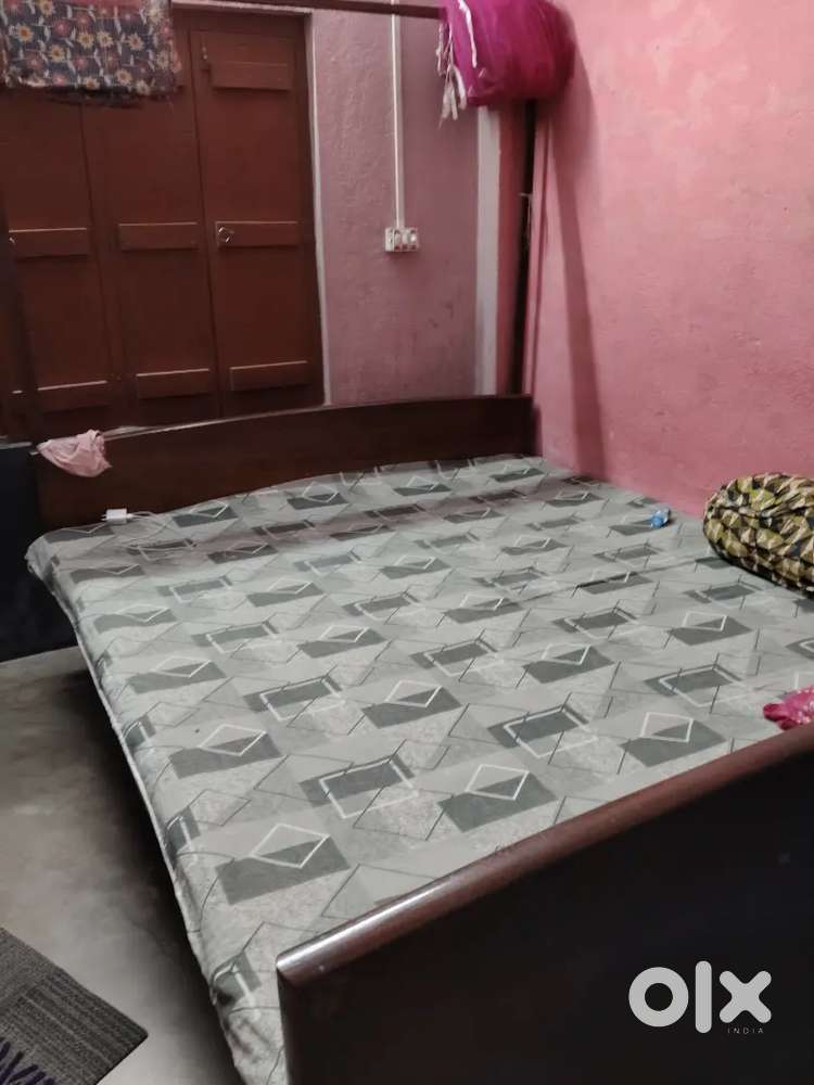 Beds and Wardrobe and fridge