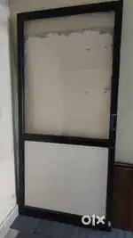 Aluminium black colour door