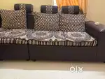 Large size sofa 8 seater with 7 pillows for sale at a Give away price