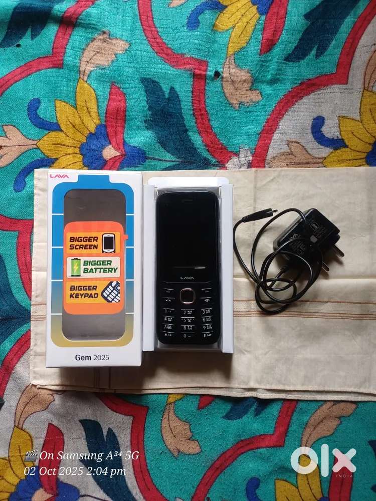 LAVA GEM2025 KEYPAD MOBILE BOX PACK CONDITION